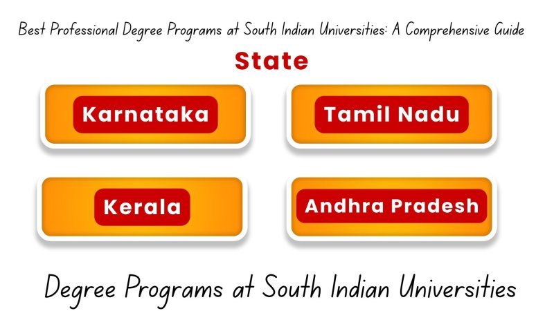 Professional Degree Programs in South India